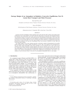 Entropy Budget of an Atmosphere in Radiative