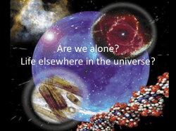 Life outside our solar system?