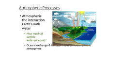 Atmospheric Processes