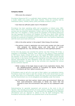 Oil Spill - Department of Housing, Planning, Community and Local