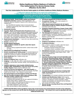 Submitting Requests for Prior Authorization