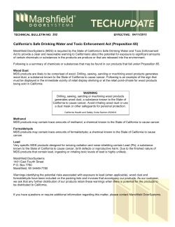 California Proposition 65