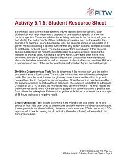 Activity 5.1.5: Student Resource Sheet