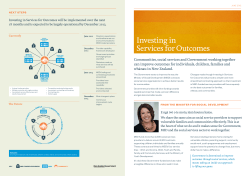 Investing in Services for Outcomes