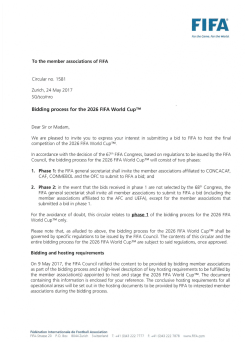 Bidding process for the 2026 FIFA World Cup