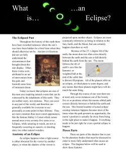 Technical Description_What Is An Eclipse