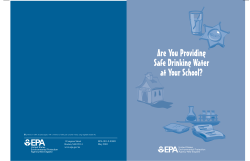 Are You Providing Safe Drinking Water at Your