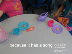 because it has a song marc battle