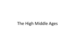 The High Middle Ages