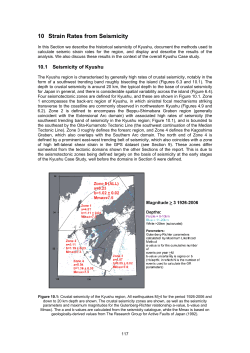 10 Strain Rates from Seismicity