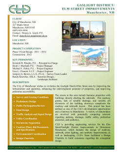 GASLIGHT DISTRICT - CLD Consulting Engineers