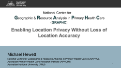 Enabling Location Privacy without Loss of Location - graphc