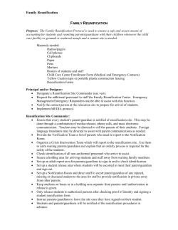 FAMILY REUNIFICATION