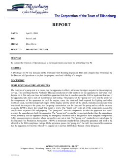 pump test pit design