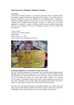 Civics and Citizenship Education Case Studies with an Indigenous