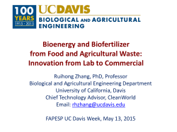 Bio-Energy from Food Leftovers