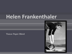 Helen Frankenthaler