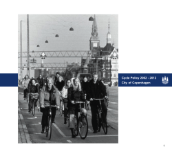 Cycle Policy 2002 - 2012 City of Copenhagen