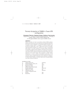 Thermal dissipation of DIMM in Tower
