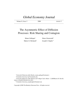 Global Economy Journal