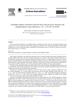 Azimuthal angular correlations between heavy
