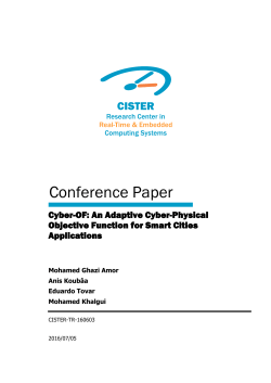 Cyber-OF: An Adaptive Cyber-Physical Objective Function for Smart