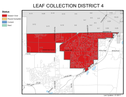 leaf collection district 4