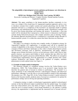 Notes on fitness - at www.arxiv.org.