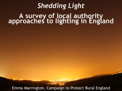 Shedding Light