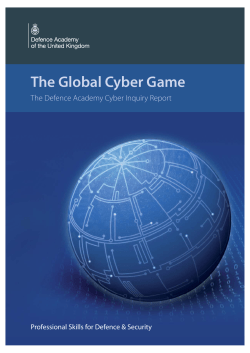 The Global Cyber Game