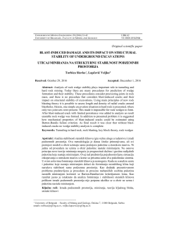 blast-induced damage and its impact on structural stability of