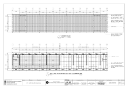 second floor reflected ceiling plan roof plan