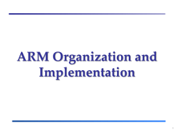 ARM single-cycle instruction 3-stage pipeline