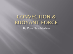 Ross-Convection and Buoyant Force