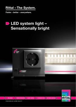 LED system light &ndash; Sensationally bright