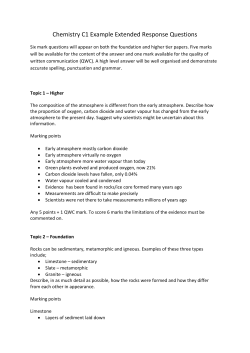 Chemistry Sample 6 Marker Questions