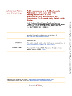 Studies Quantitative Structure-Activity Relationship Structure