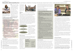 Eating Better Without Spending More