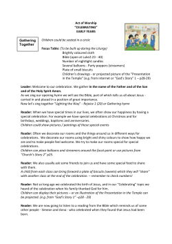 Celebrating Early Years