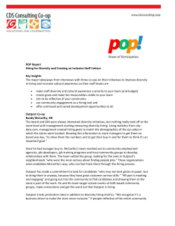POP Report: Hiring for Diversity and Creating an Inclusive Staff Culture