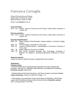 Read More - Home | Francesca Cornaglia