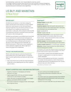 us buy and maintain strategy
