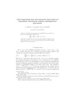 Non-uniqueness for non-negative solutions of parabolic