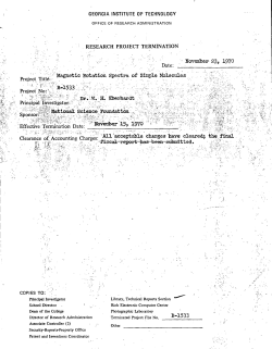 Magnetic Potation Spectra of Simple Molecules