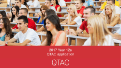 Fill out your application Course preferences