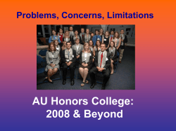 honors - Auburn University Libraries
