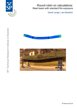 Round robin on calculations - Part 1: Steel beam with