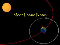 Moon Phases, Eclipses, and Tides
