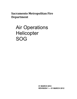 Air Operations SOG