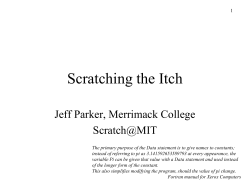 Scratch - Scratch Ed